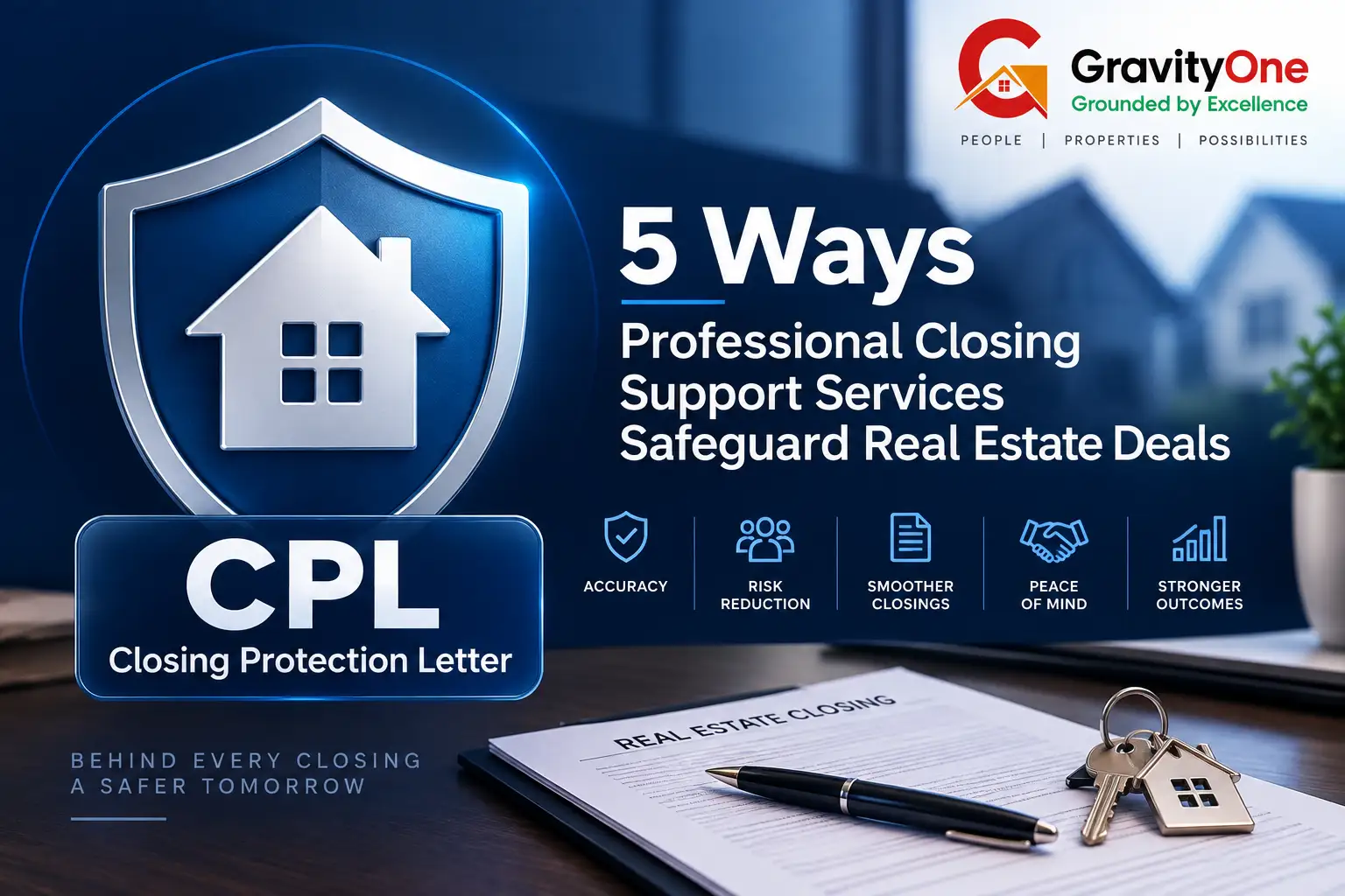 Closing Protection Letter CPL real estate closing thumbnail – GravityOne Solution