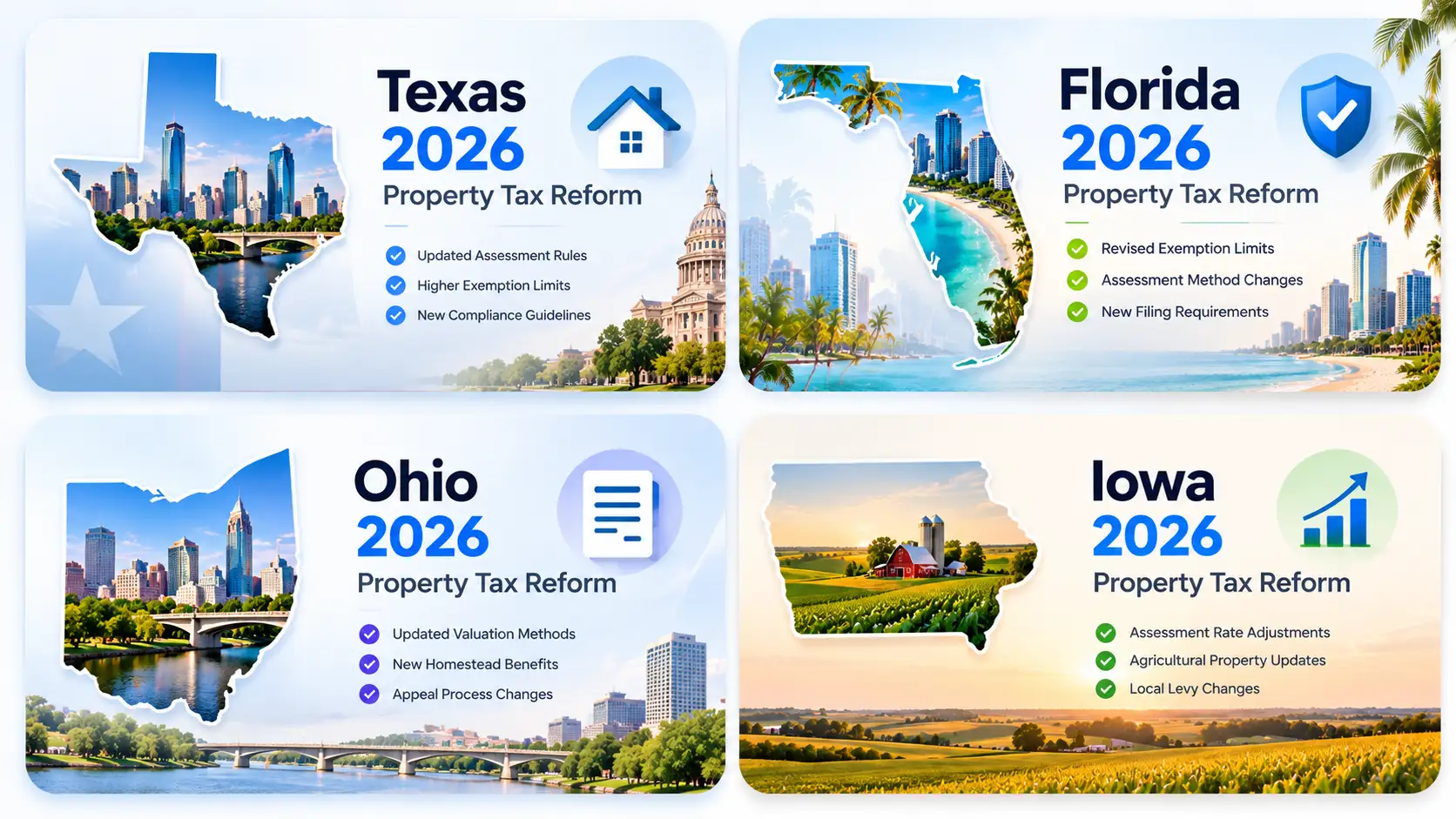 State by state 2026 property tax reform grid thumbnail – GravityOne Solution